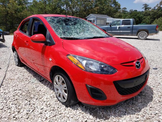MAZDA MAZDA2 2013 with VIN JM1DE1KY8D0157180 - Photo from auction