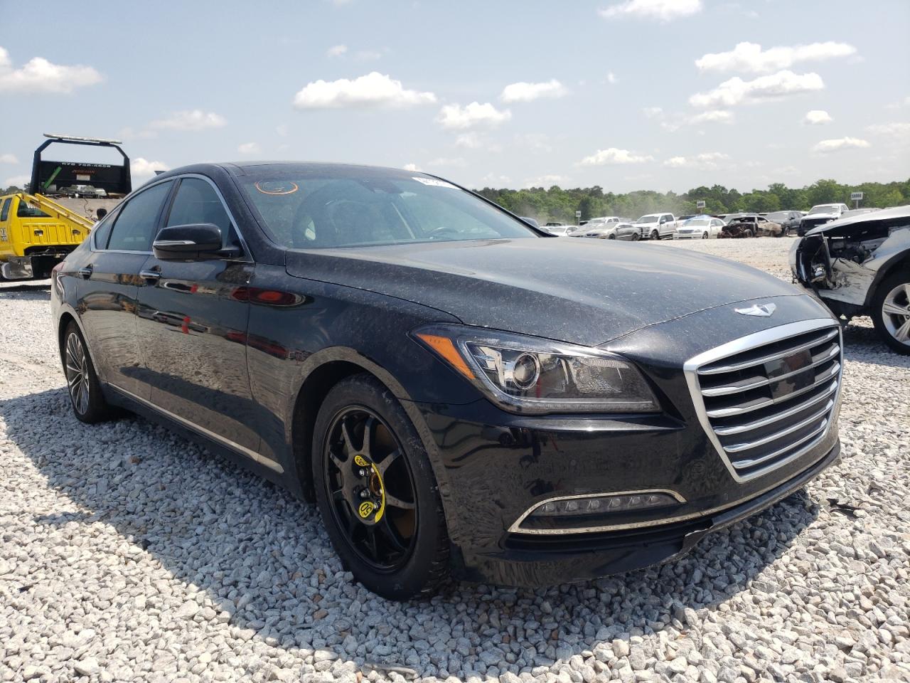 HYUNDAI GENESIS 3. 2016 with VIN KMHGN4JE8GU129877 - Photo from auction
