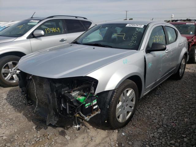 Photo 2 from auction – 2012 DODGE AVENGER SE with VIN 1C3CDZAG8CN269750