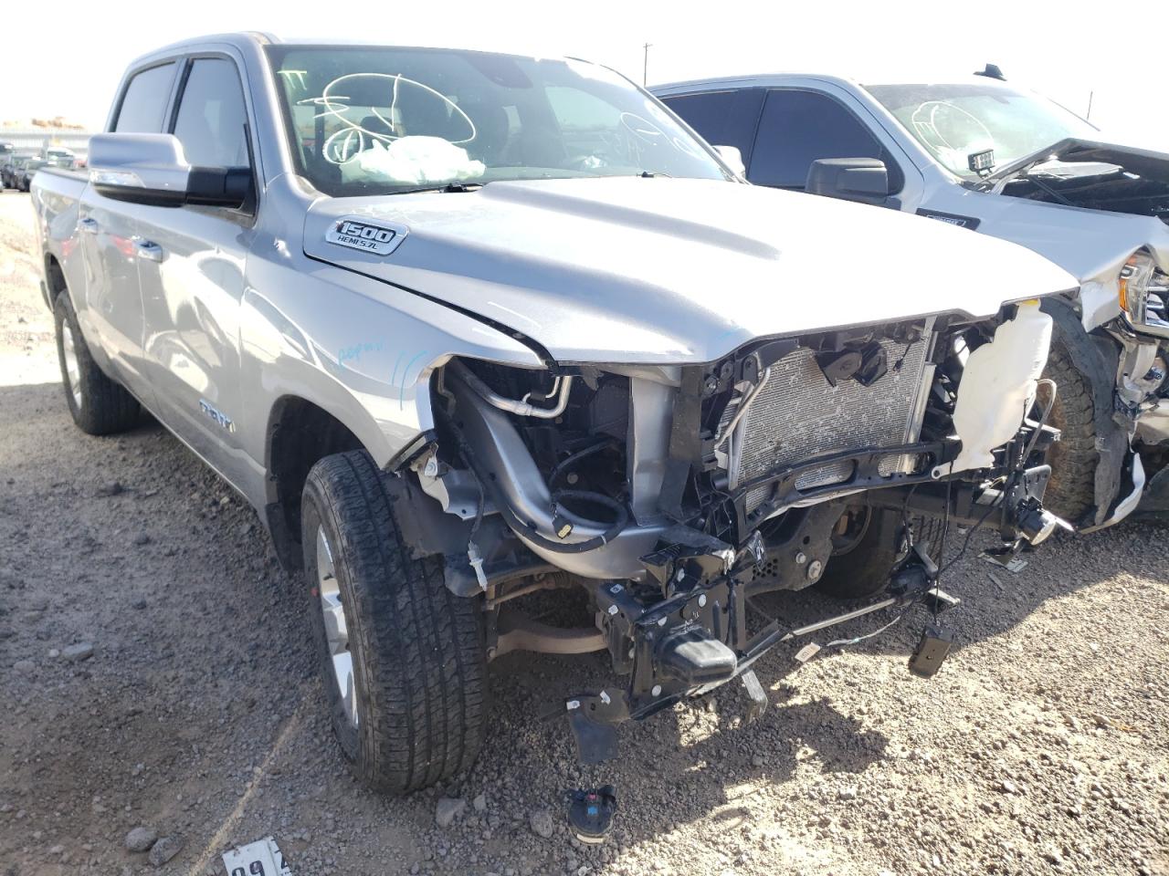 Photo 1 from auction – 2021 RAM 1500 BIG H with VIN 1C6RREFT7MN814920