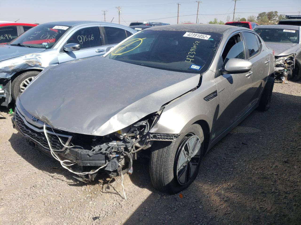 Photo 2 from auction – 2013 KIA OPTIMA HYB with VIN KNAGM4AD5D5042228