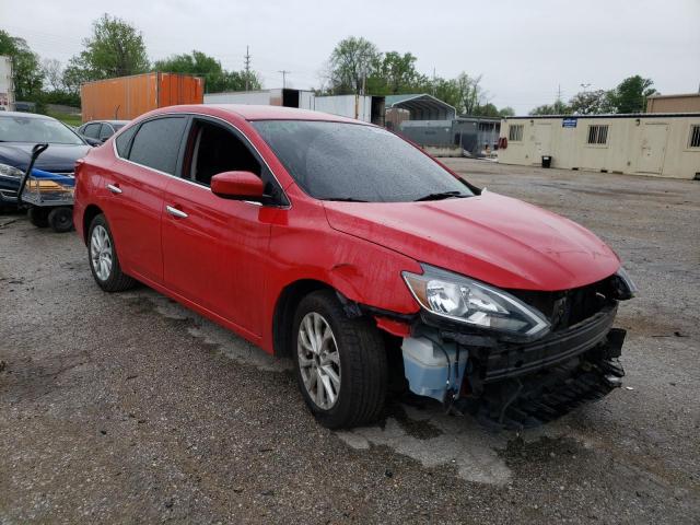 NISSAN SENTRA S 2018 with VIN 3N1AB7AP2JL640754 - Photo from auction