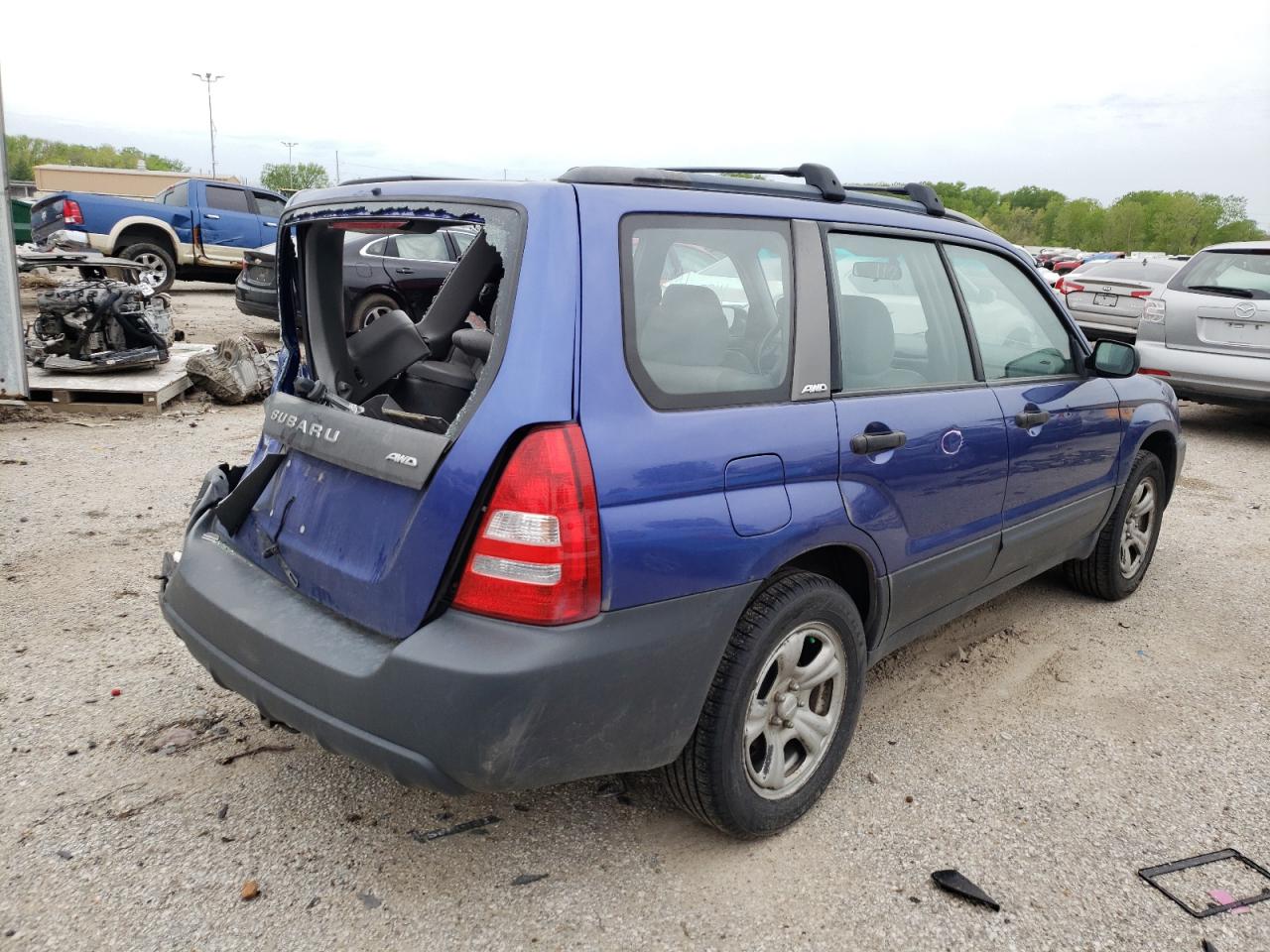 Photo 4 from auction – 2004 SUBARU FORESTER 2 with VIN JF1SG63644H749601