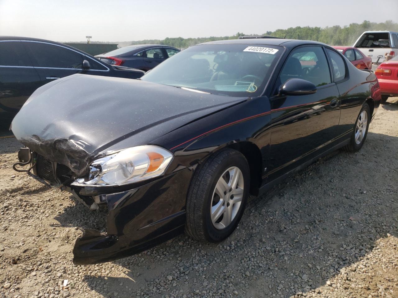 Photo 2 from auction – 2007 CHEVROLET MONTE CARL with VIN 2G1WJ15K879375134
