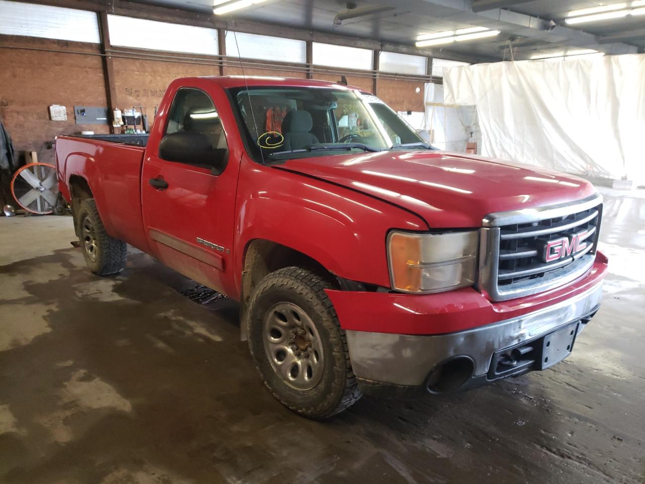 GMC SIERRA C15 2008 with VIN 1GTEC14J28E106647 - Photo from auction