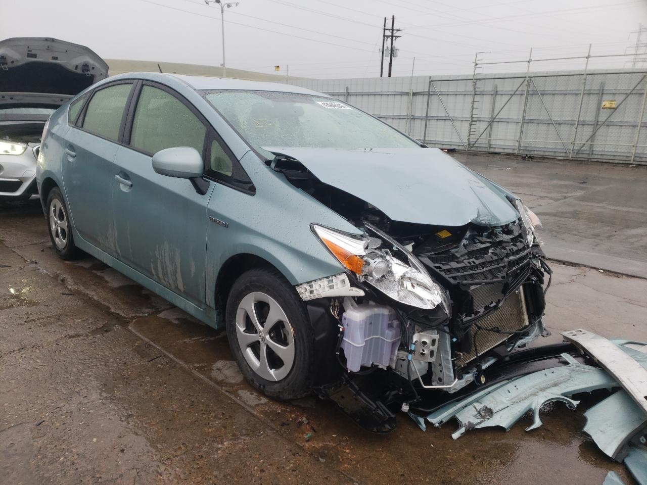 TOYOTA PRIUS 2015 with VIN JTDKN3DU9F1893989 - Photo from auction