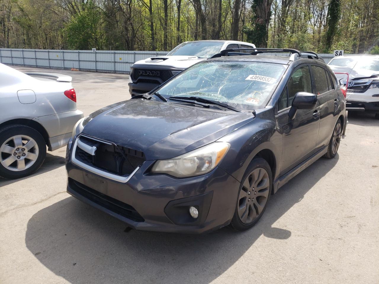 Photo 2 from auction – 2012 SUBARU IMPREZA SP with VIN JF1GPAL6XCG202815
