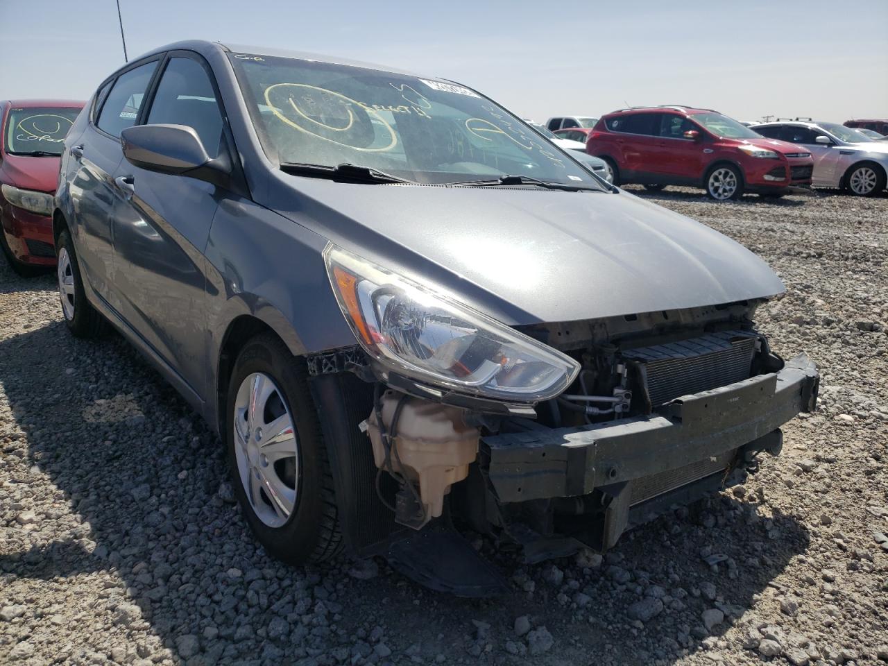 HYUNDAI ACCENT SE 2016 with VIN KMHCT5AE4GU291077 - Photo from auction