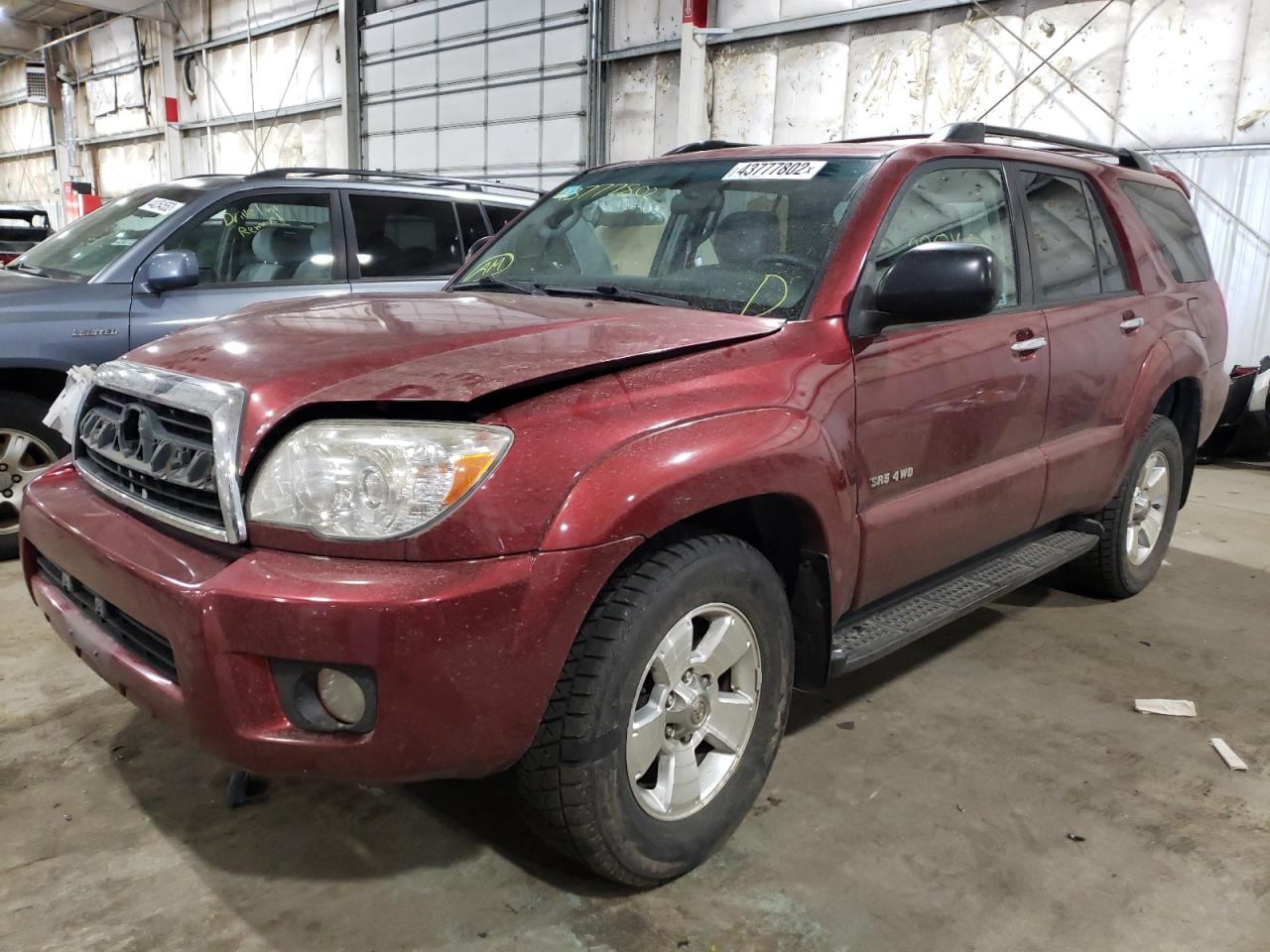 Photo 2 from auction – 2006 TOYOTA 4RUNNER SR with VIN JTEBU14R368068455