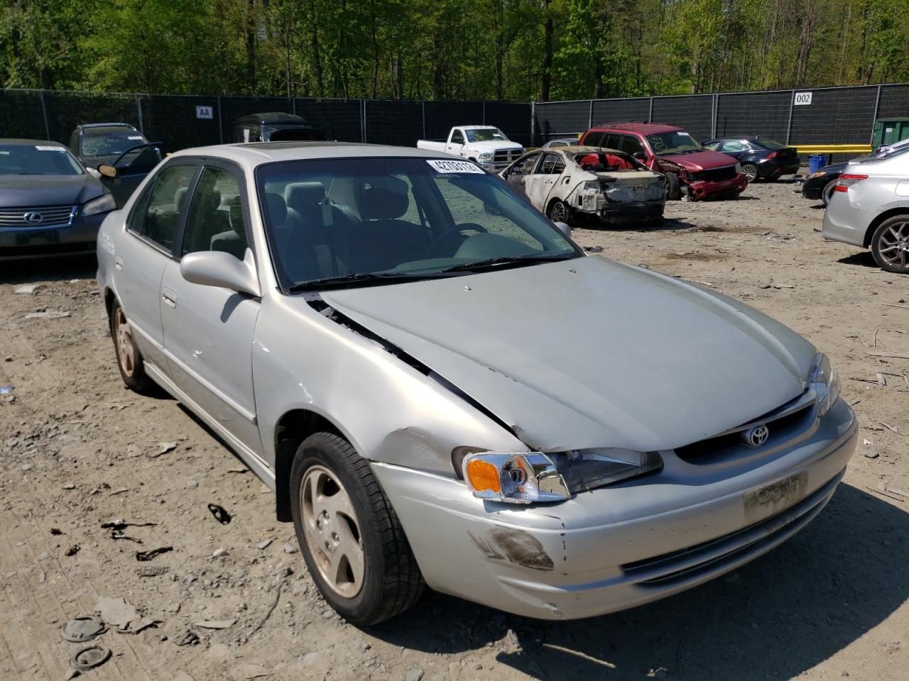 Фото 1 с аукциона – 2000 TOYOTA COROLLA VE с VIN 2T1BR12E9YC291595