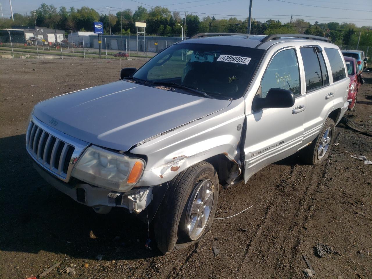 Photo 2 from auction – 2004 JEEP GRAND CHER with VIN 1J4GW58N74C365834