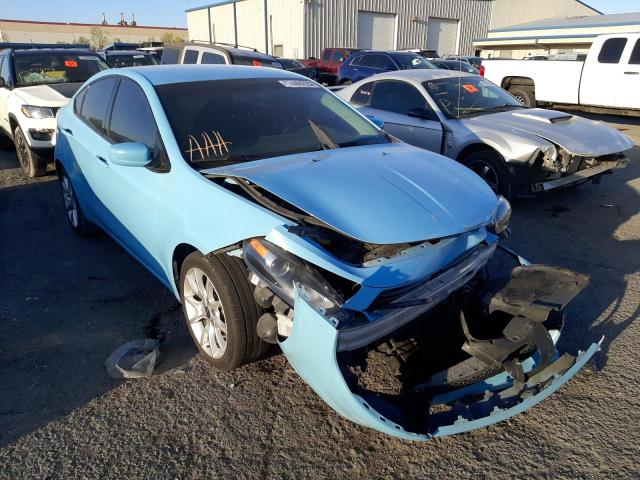 DODGE DART SXT 2013 with VIN 1C3CDFBA1DD296532 - Photo from auction
