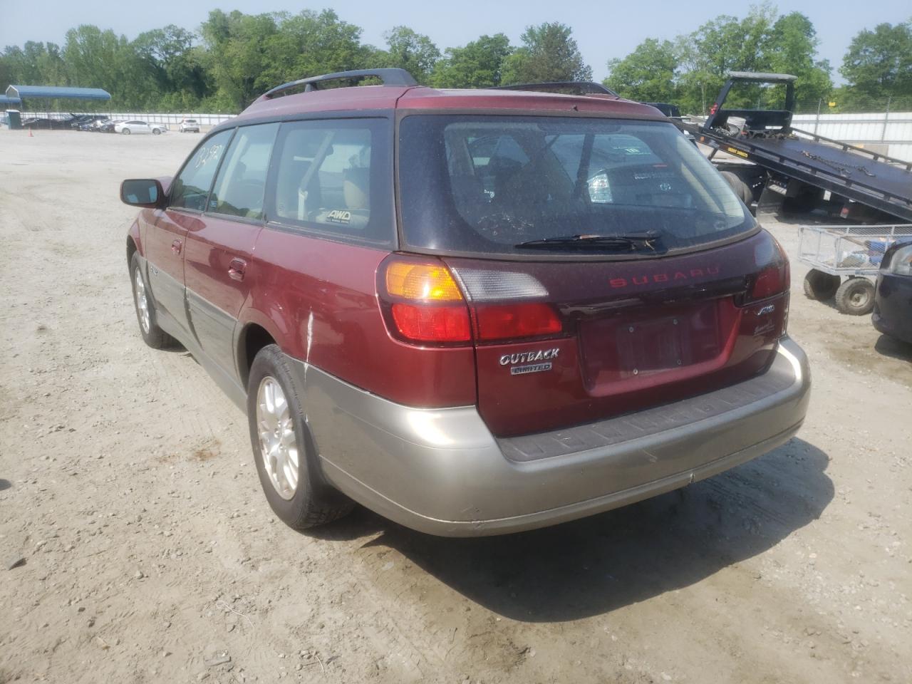 Photo 3 from auction – 2004 SUBARU LEGACY OUT with VIN 4S3BH686247626613