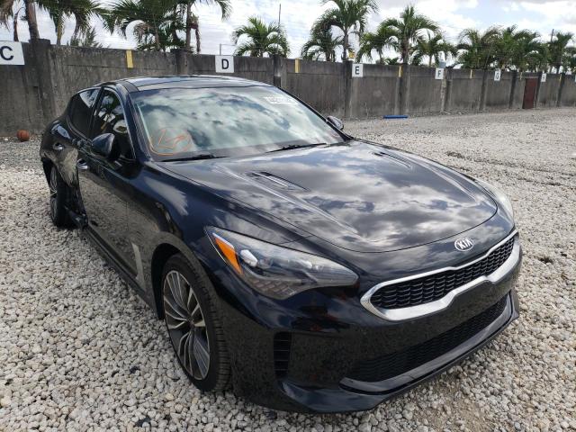 KIA STINGER PR 2018 with VIN KNAE25LA7J6017505 - Photo from auction