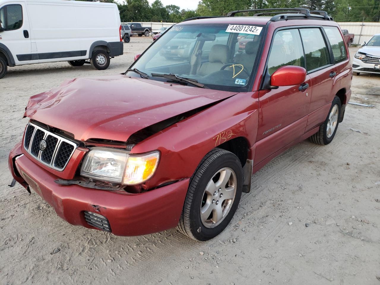 Photo 2 from auction – 2002 SUBARU FORESTER S with VIN JF1SF65662H722512