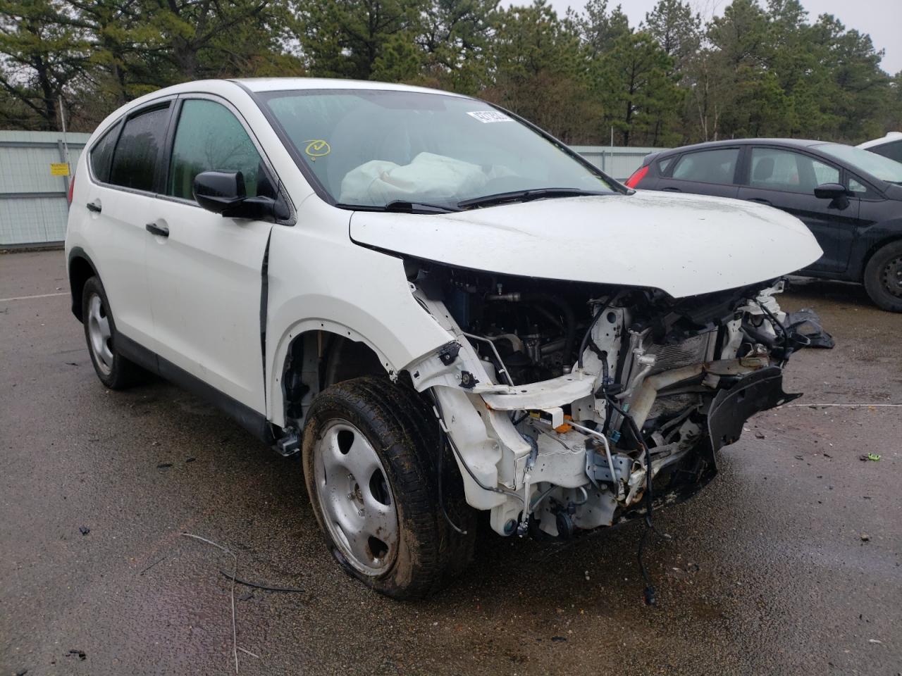 HONDA CR-V LX 2016 with VIN 5J6RM4H36GL122625 - Photo from auction