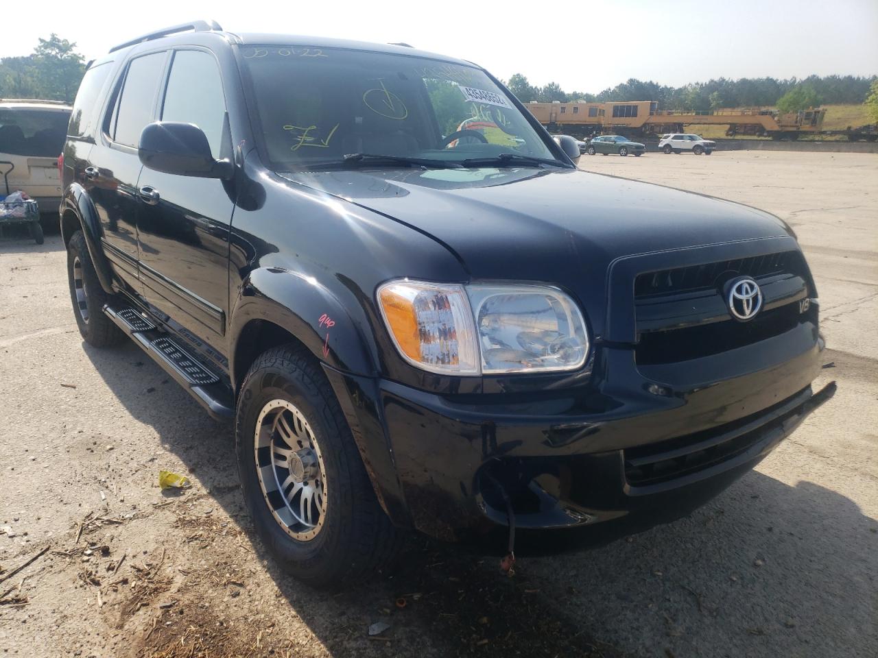 TOYOTA SEQUOIA SR 2006 with VIN 5TDZT34A16S266846 - Photo from auction