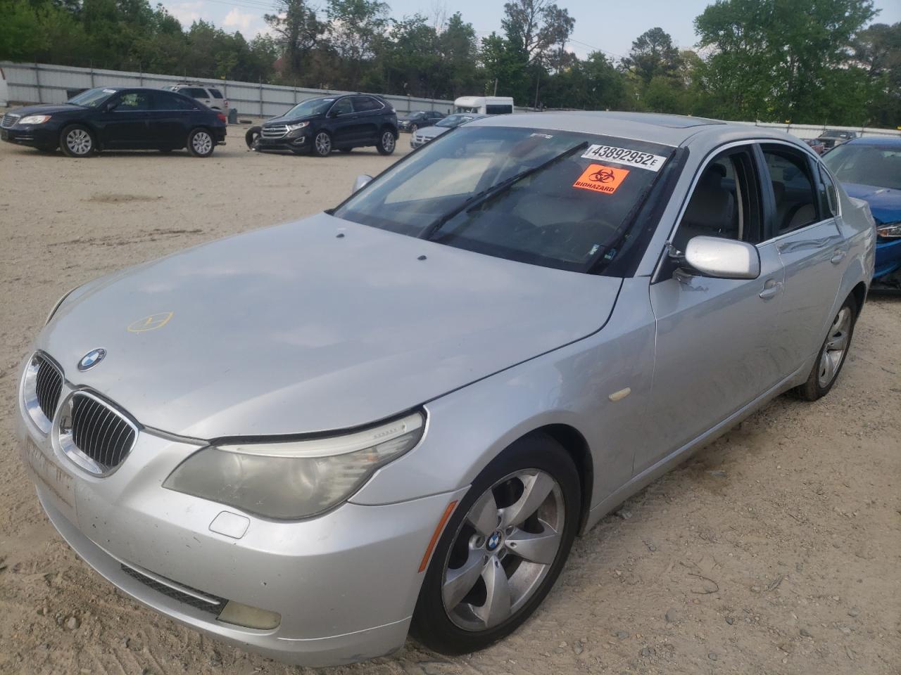 Photo 2 from auction – 2008 BMW 528 I with VIN WBANU53588C111496