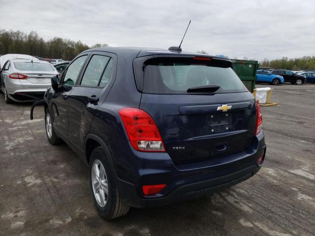 Photo 3 from auction – 2019 CHEVROLET TRAX LS with VIN 3GNCJKSB6KL212712