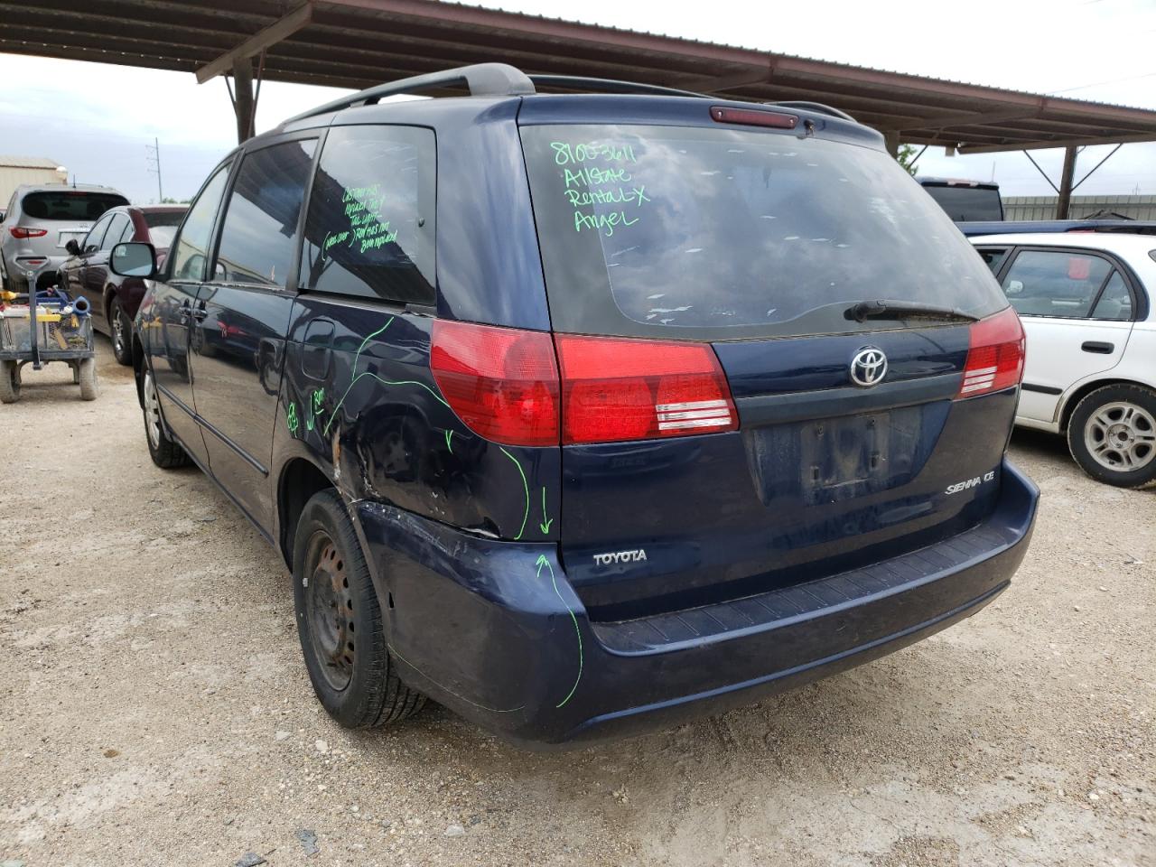 Photo 3 from auction – 2004 TOYOTA SIENNA CE with VIN 5TDZA23C74S217540