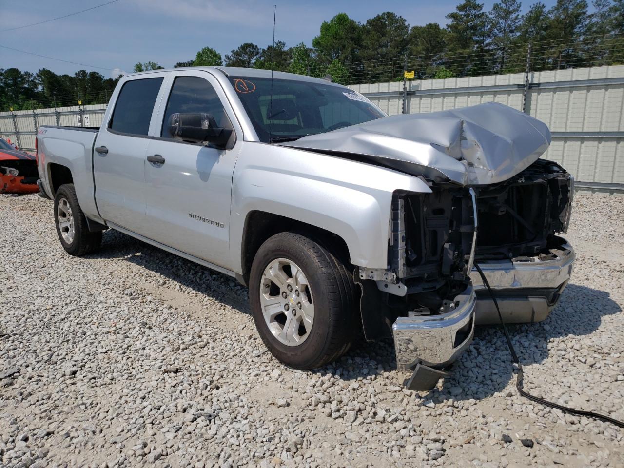CHEVROLET SILVERADO 2014 with VIN 3GCUKREC4EG142115 - Photo from auction