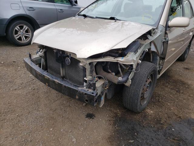 Photo 9 from auction – 2008 TOYOTA COROLLA CE with VIN 2T1BR30E68C878884