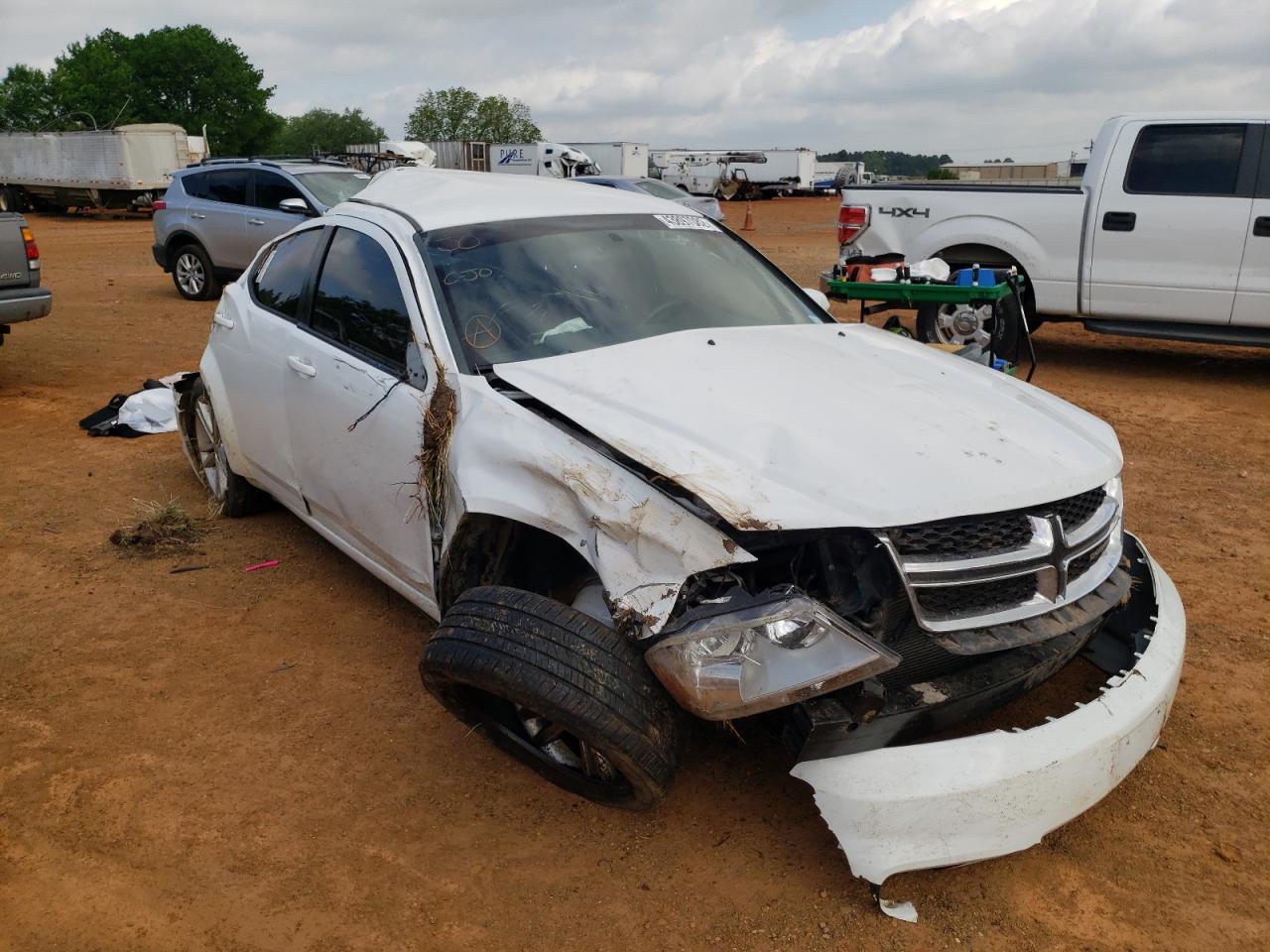 DODGE AVENGER SX 2012 with VIN 1C3CDZEG4CN260506 - Photo from auction