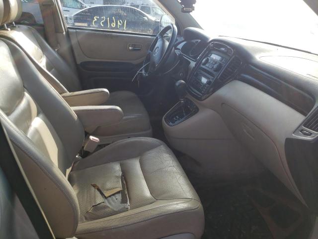 Photo 5 from auction – 2001 TOYOTA HIGHLANDER with VIN JTEGF21A410014237