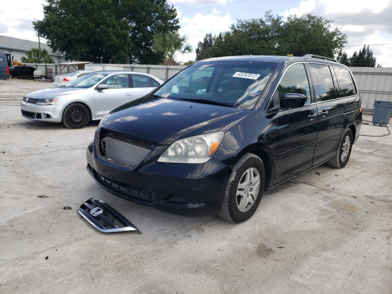 Photo 2 from auction – 2007 HONDA ODYSSEY EX with VIN 5FNRL38717B009481