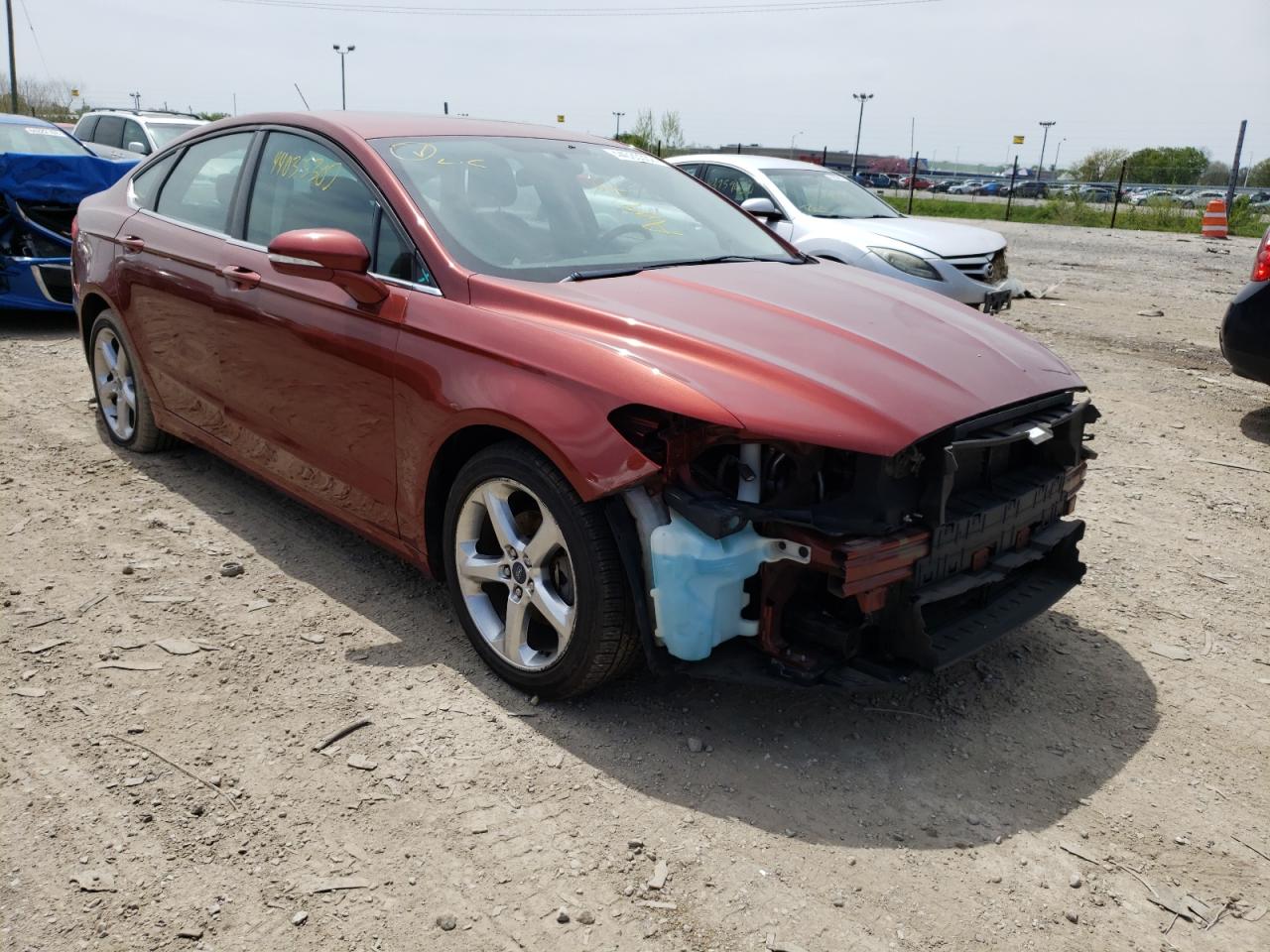 FORD FUSION SE 2014 with VIN 3FA6P0H78ER156453 - Photo from auction