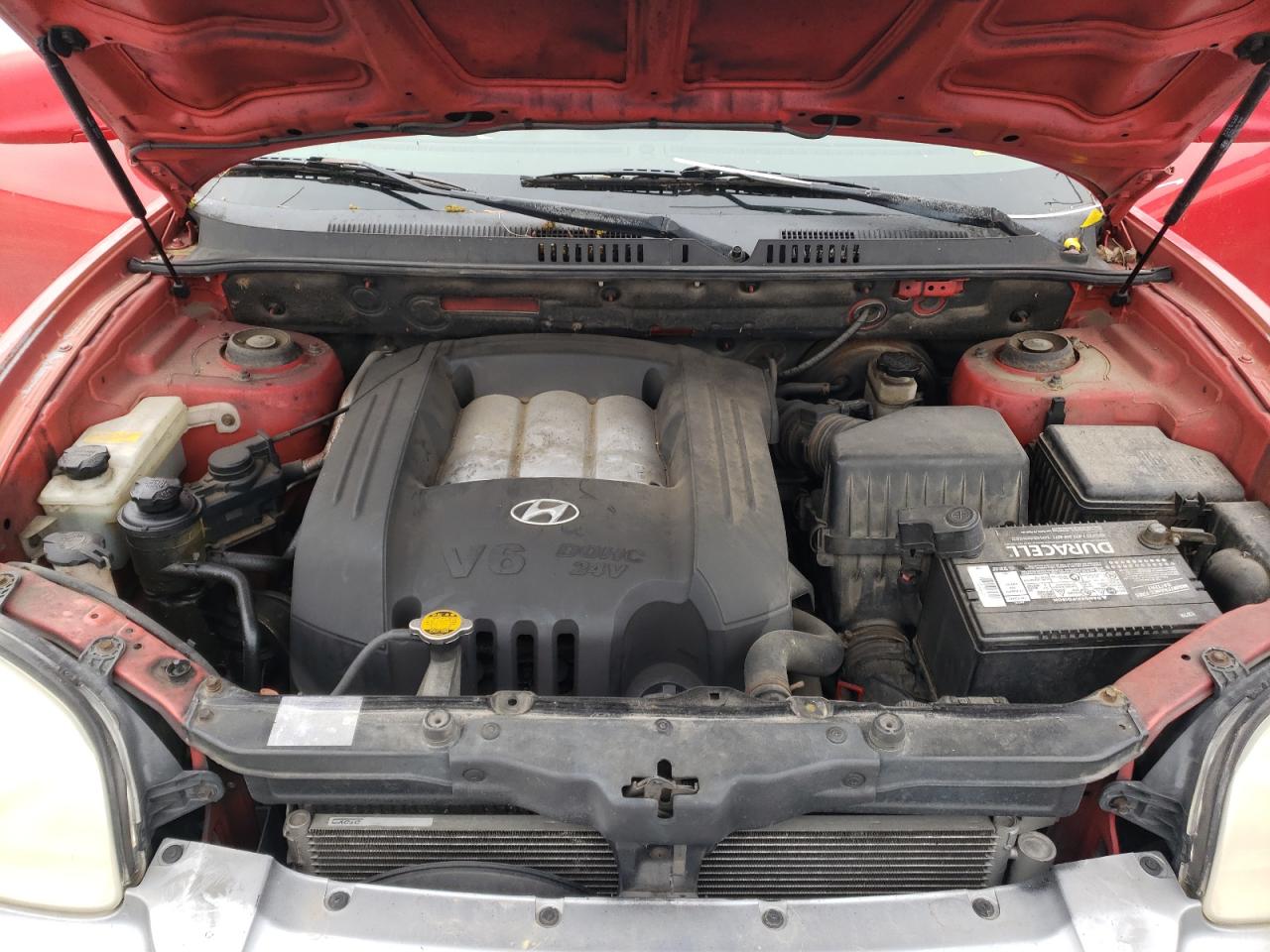Photo 7 from auction – 2003 HYUNDAI SANTA FE G with VIN KM8SC13D13U535352