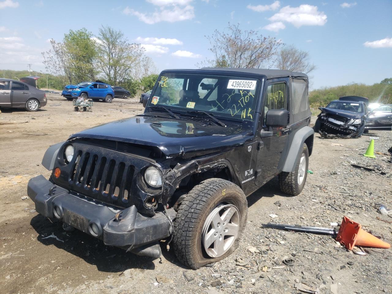 Photo 2 from auction – 2008 JEEP WRANGLER X with VIN 1J4FA24138L609996