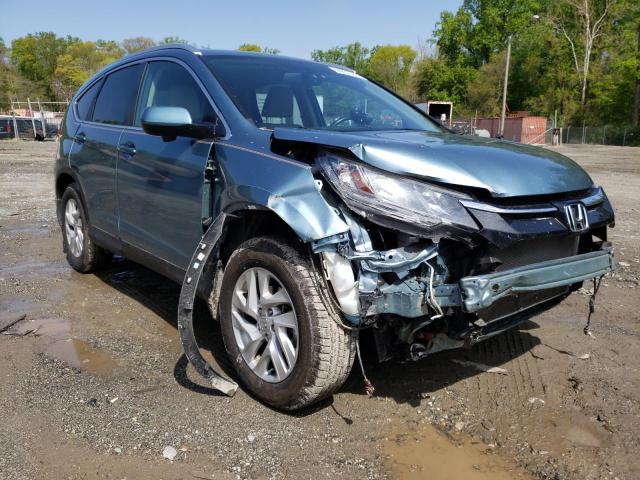HONDA CR-V EXL 2015 with VIN 2HKRM4H72FH646074 - Photo from auction