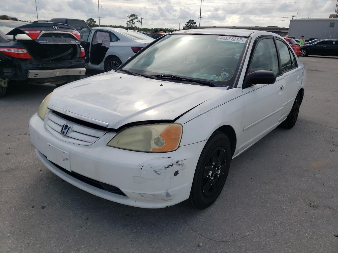 Photo 2 from auction – 2003 HONDA CIVIC LX with VIN 2HGES16503H623385