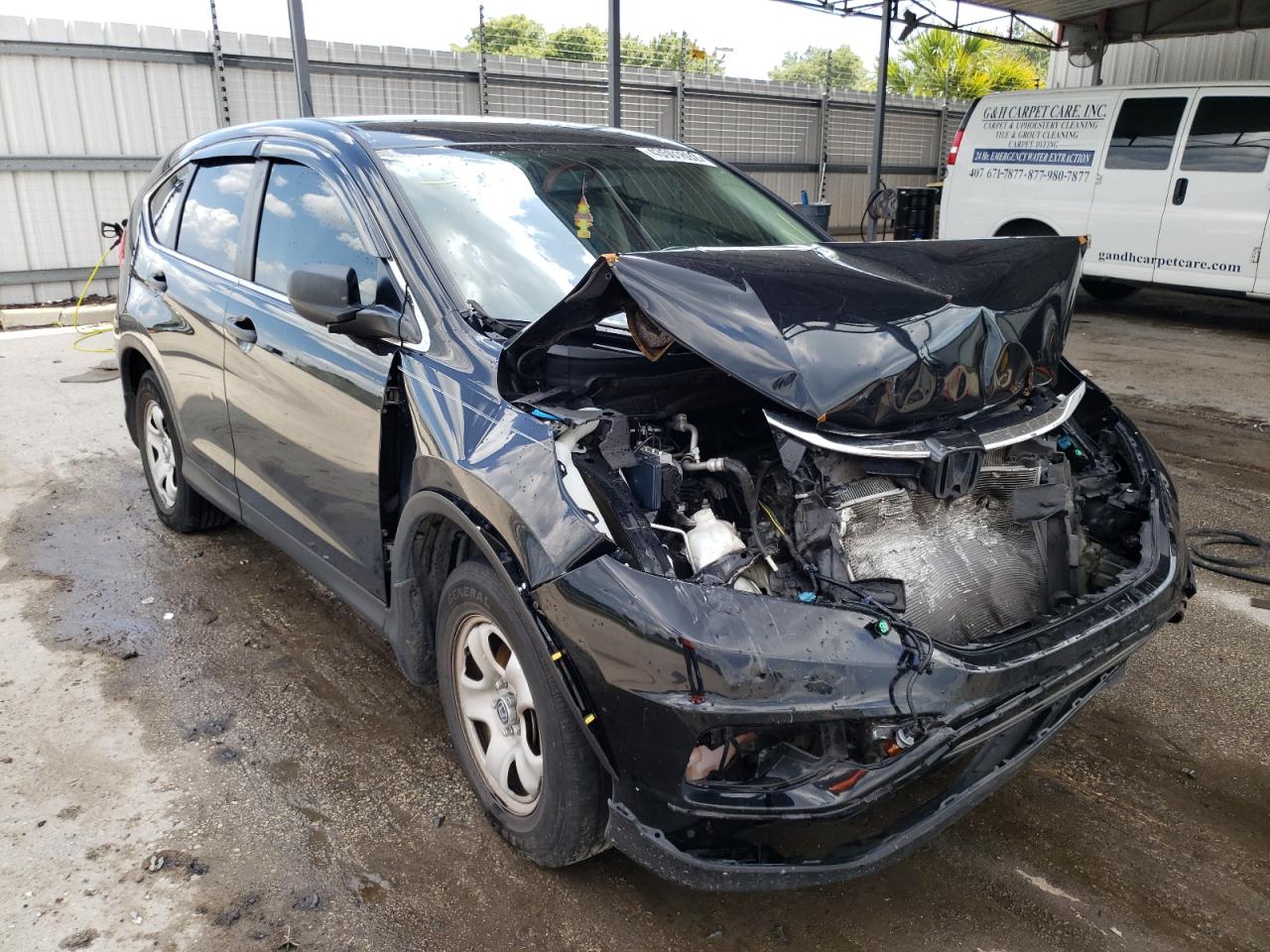 Photo 1 from auction – 2016 HONDA CR-V LX with VIN 2HKRM3H36GH554765