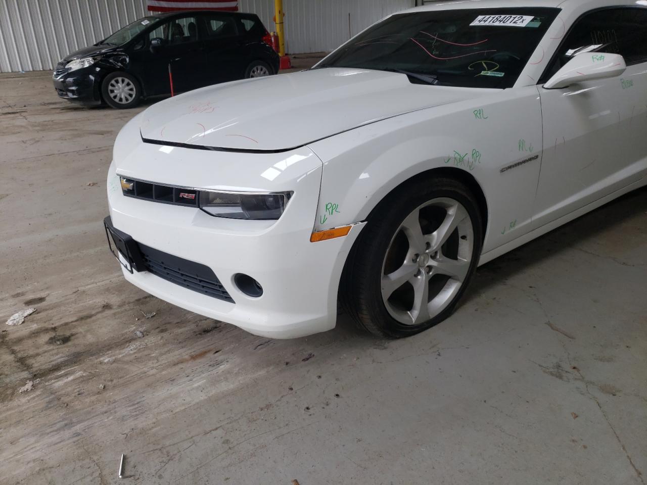 Photo 9 from auction – 2015 CHEVROLET CAMARO LT with VIN 2G1FF1E38F9304489