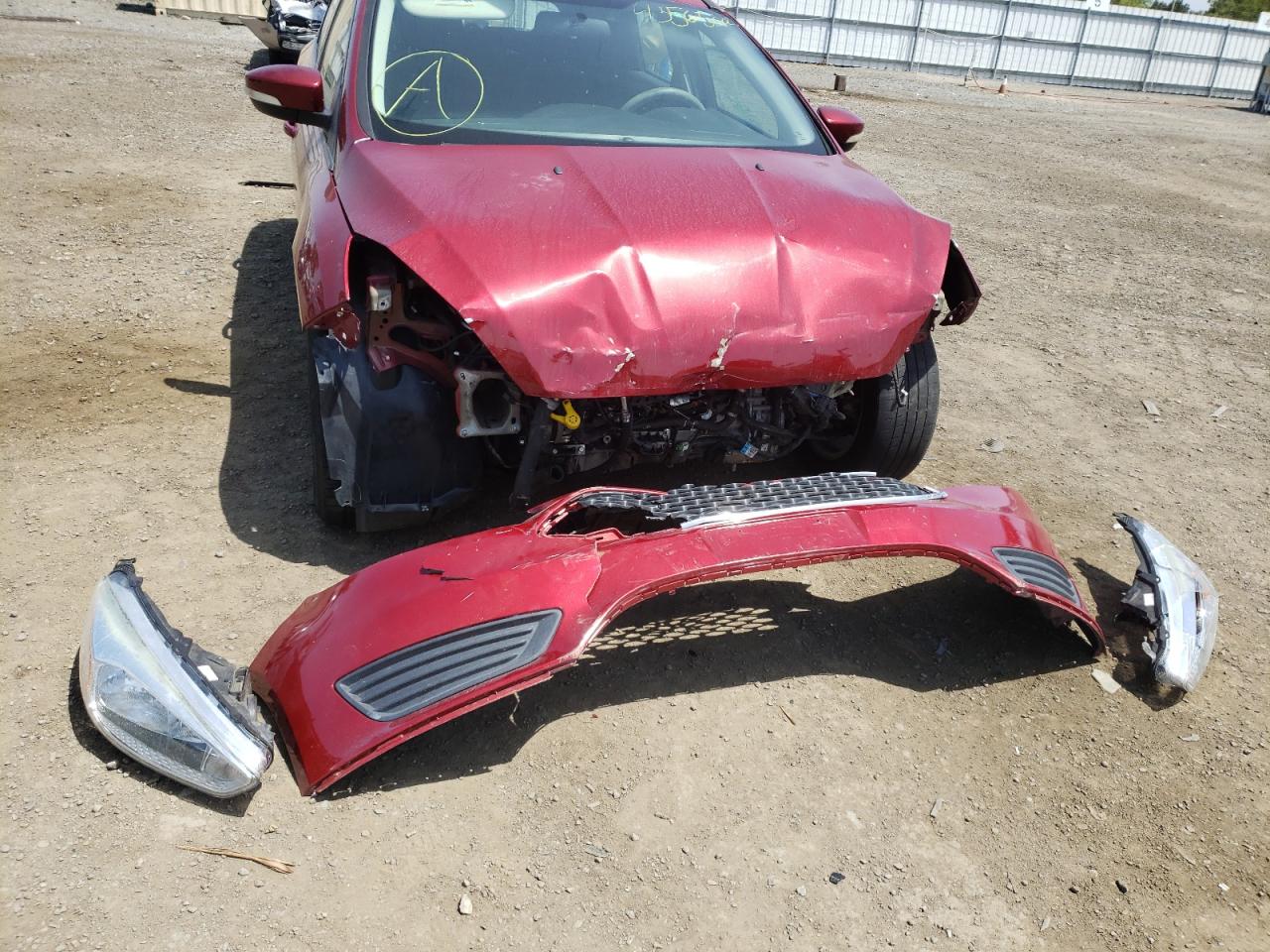 Photo 9 from auction – 2016 FORD FOCUS SE with VIN 1FADP3K2XGL246484