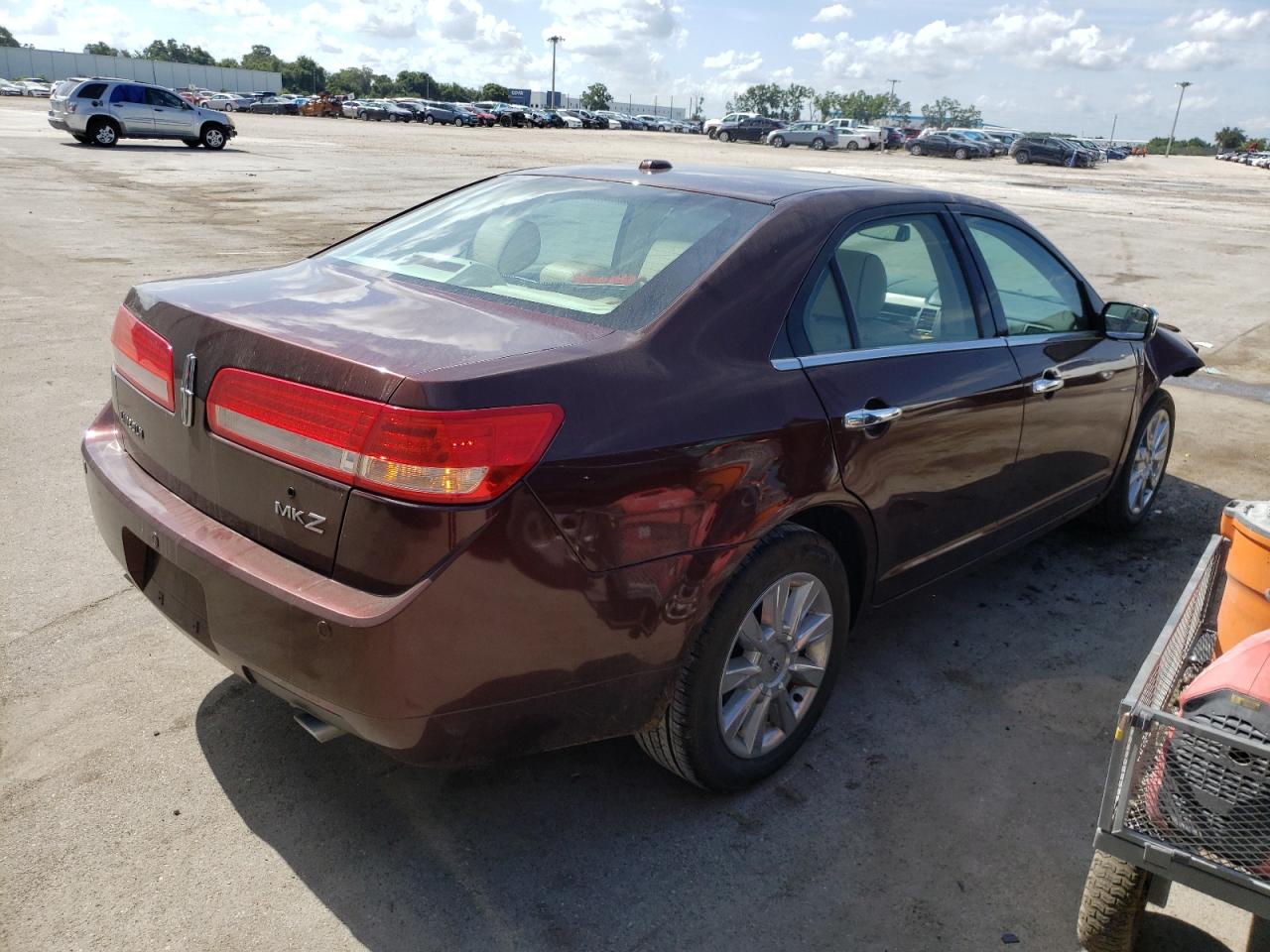 Photo 4 from auction – 2012 LINCOLN MKZ with VIN 3LNHL2GC4CR803948