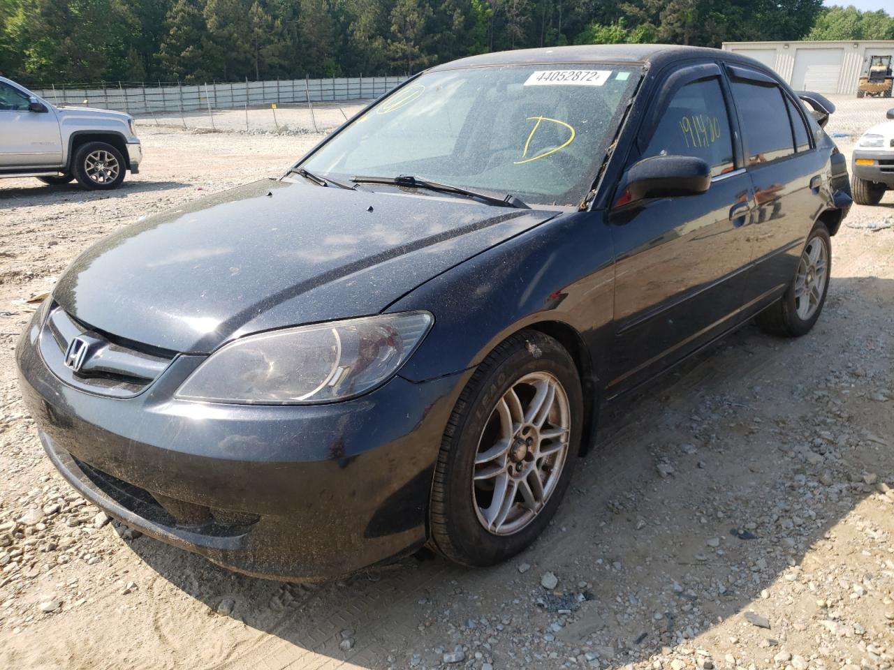 Photo 2 from auction – 2005 HONDA CIVIC LX with VIN 2HGES156X5H513635