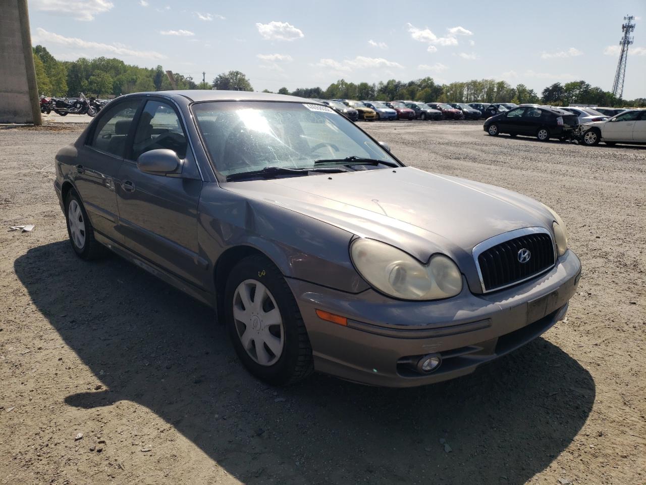 HYUNDAI SONATA GL 2004 with VIN KMHWF25S04A034191 - Photo from auction