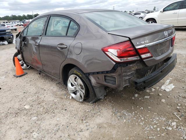 Photo 3 from auction – 2015 HONDA CIVIC LX with VIN 2HGFB2F52FH516305