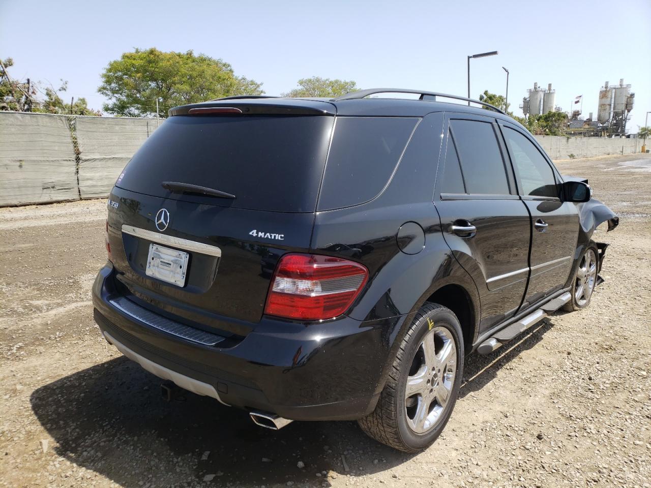 Photo 4 from auction – 2008 MERCEDES-BENZ ML 350 with VIN 4JGBB86E98A389002