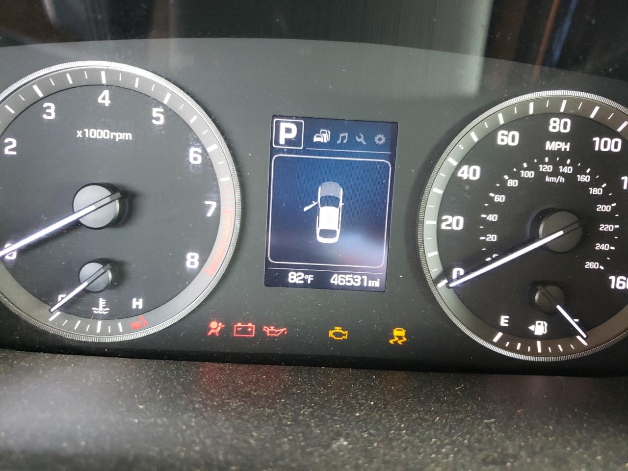 Photo 8 from auction – 2016 HYUNDAI SONATA SPO with VIN 5NPE34AF1GH404400