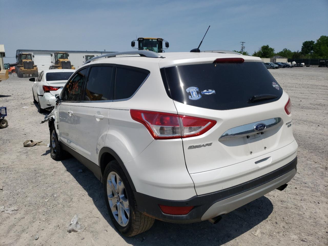 Photo 3 from auction – 2014 FORD ESCAPE TIT with VIN 1FMCU9J95EUA73637