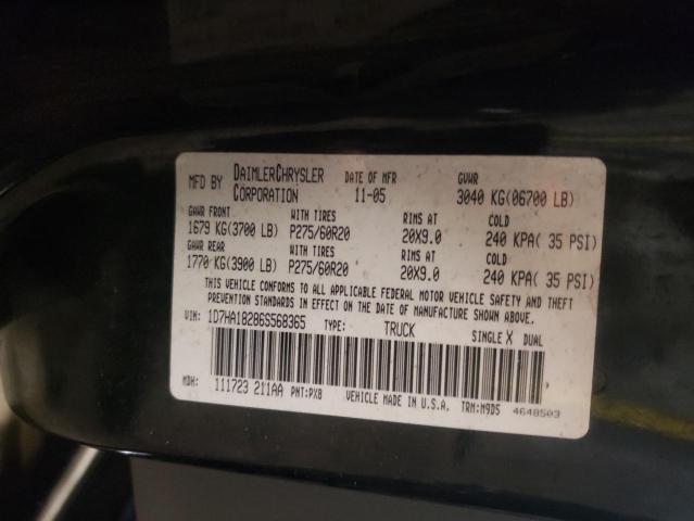 Photo 10 from auction – 2006 DODGE RAM 1500 S with VIN 1D7HA18286S568365