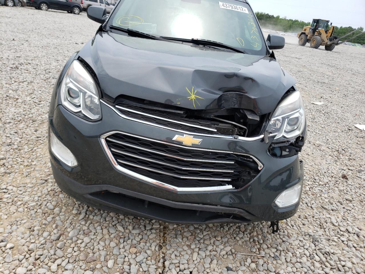 Photo 9 from auction – 2017 CHEVROLET EQUINOX LT with VIN 2GNALCEK6H6237500