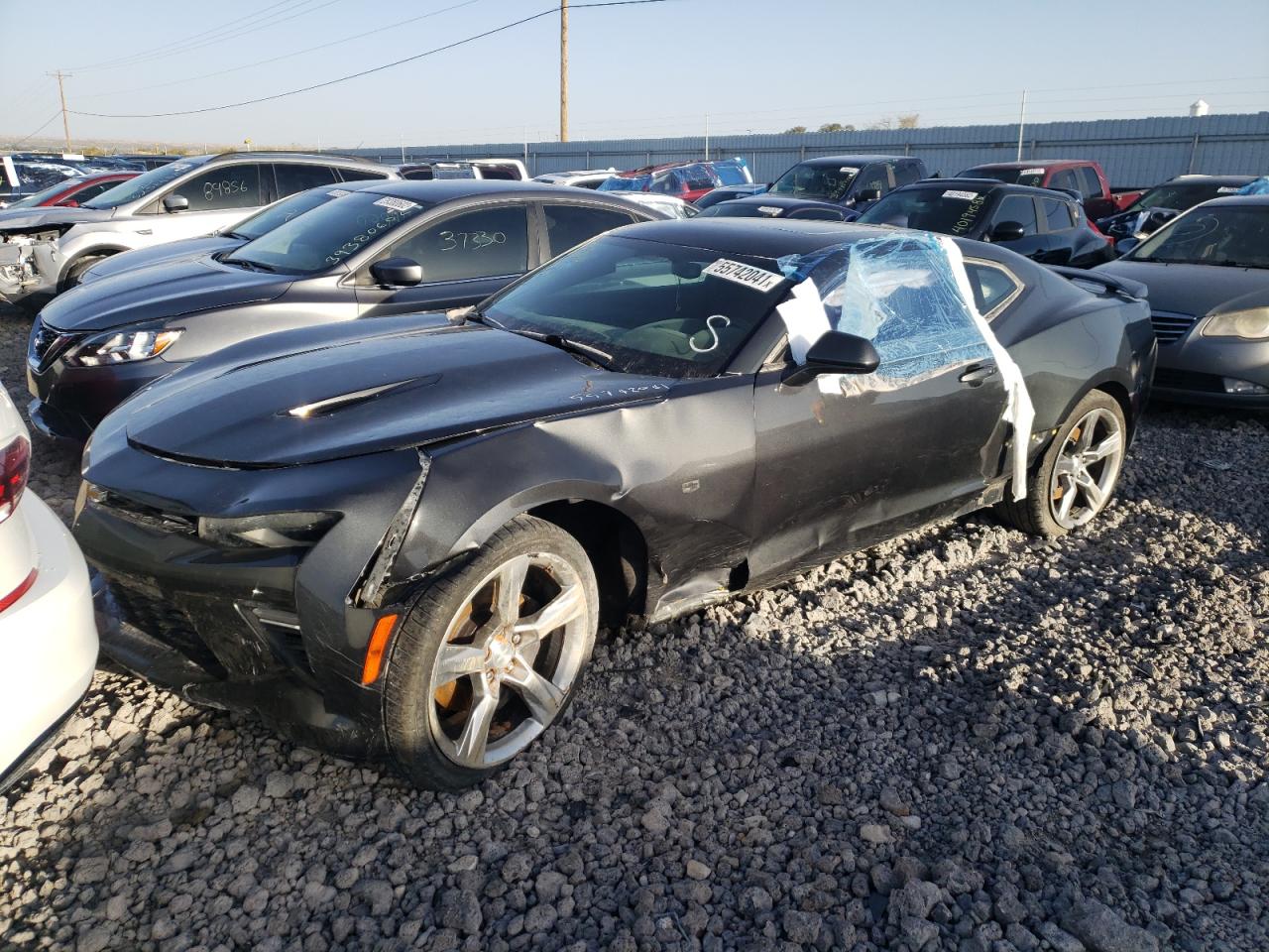 Photo 2 from auction – 2017 CHEVROLET CAMARO SS with VIN 1G1FF1R75H0193555