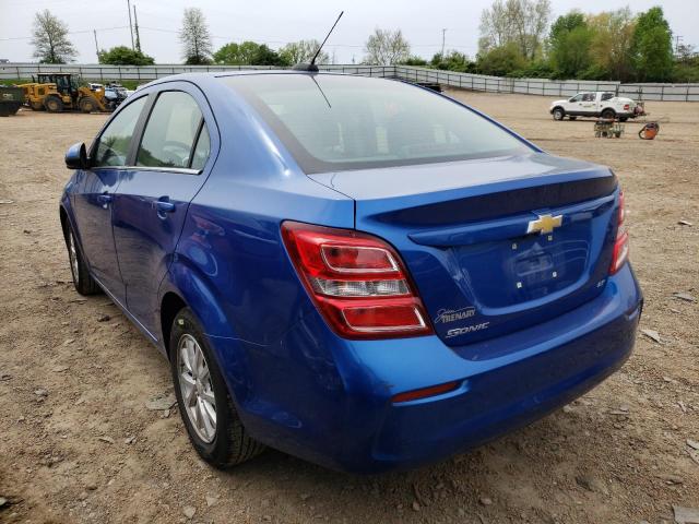 Photo 3 from auction – 2019 CHEVROLET SONIC LT with VIN 1G1JD5SB9K4125393