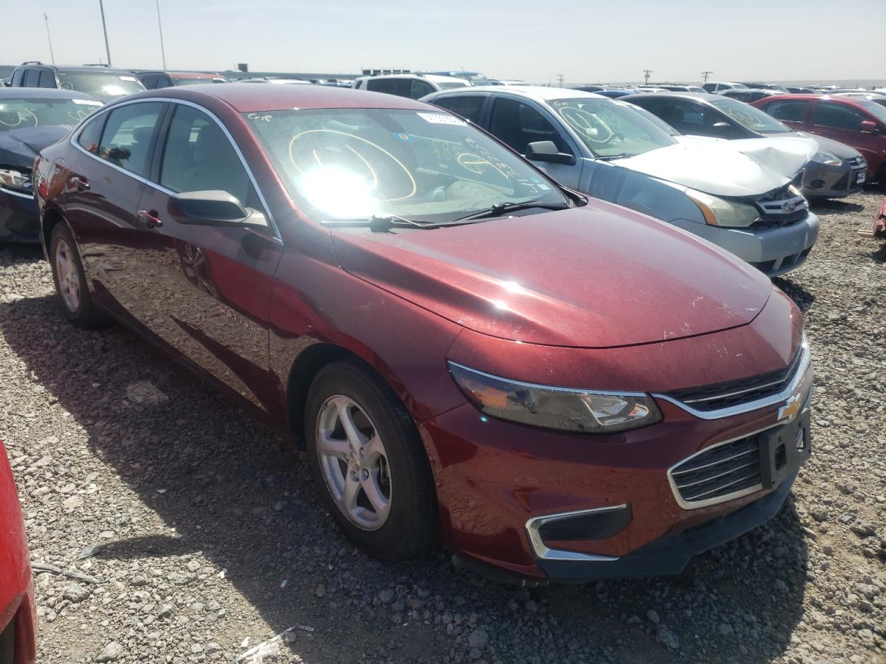 CHEVROLET MALIBU LS 2016 with VIN 1G1ZB5STXGF192274 - Photo from auction