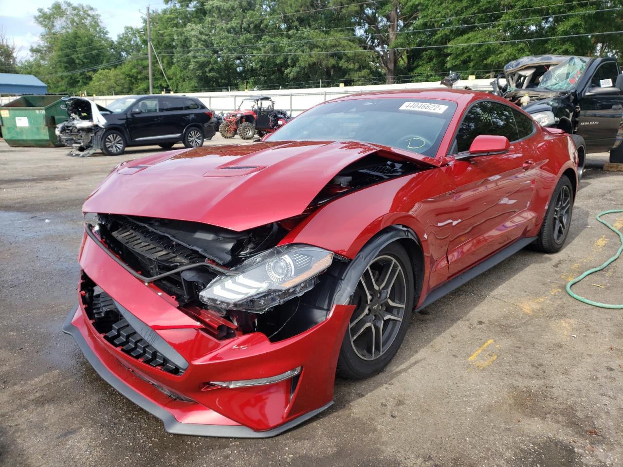 Photo 2 from auction – 2021 FORD MUSTANG with VIN 1FA6P8TH2M5139681